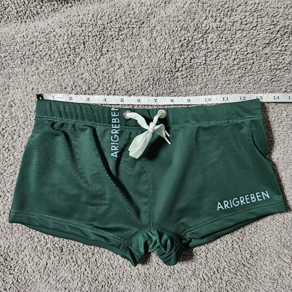 Arigreben Green Swim Shorts - Picture 6 of 8